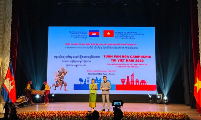 Lễ khai mạc Tuần Văn hoá Campuchia tại Việt Nam năm 2022 được tổ chức long trọng tại Nhà hát TP.HCM.